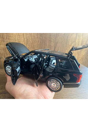 RANGE ROVER DİECAST ARABA LİSANSLI 6 KAPI AÇILIR SESLİ IŞIKLI RANGE ROVER VELAR DİECAST MODEL ARABA