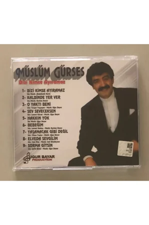 Müslüm Gürses Bizi Kimse Ayıramaz Cd (Sıfır Jelatinli)