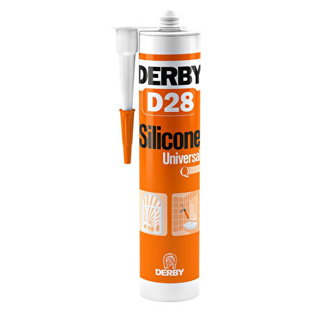 Derby D28 Genel Amaçlı Silikon Şeffaf 280 gr