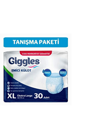 Yetişkin Emici Külot Extralarge 30'lu 1 Paket 30 Adet