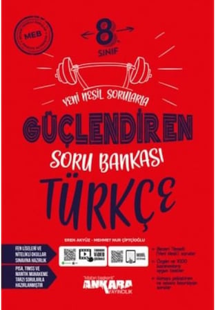 ANKARA 8 TÜRKÇE GÜÇLENDİREN SORU BANKASI