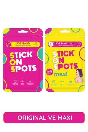 S.O.S Band Original (15’li) & Maxi (6’lı) %100 Hidrokolloid Sivilce/Akne Bandı