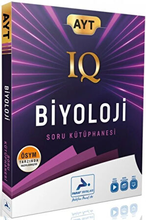 Yayınları Ayt Biyoloji Iq Soru Kütüphanesi
