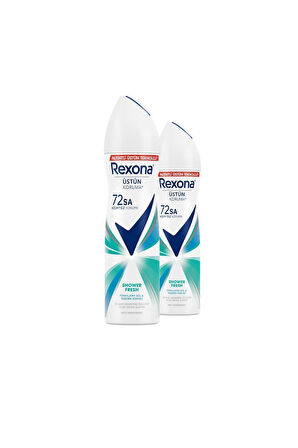 Kadın Sprey Deodorant Shower Fresh 72 Saat Kesintisiz Üstün Koruma 150 ml X2