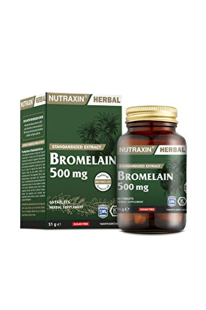 Nutraxin Bromelain 60 Kapsül