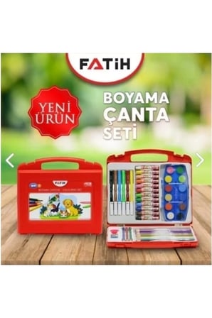 Çantalı Boyama Setı (yenı Ürün) Fa33210çbs