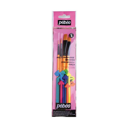 Pebeo Çok Amaçlı Fırça Seti - Set 5 - 4'lü