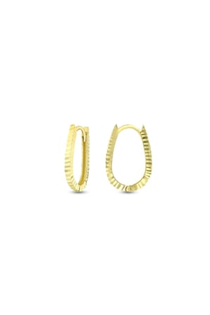 Altın Halka Küpe - 14K