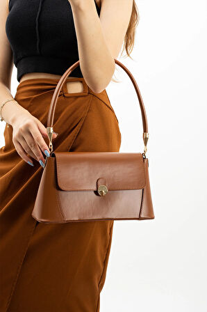 MERİ MODEL TABA KADIN OMUZ VE KOL ÇANTASI