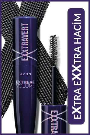 Exxtravert Ekstra Hacim Veren Maskara 9 Ml. Blackest Black