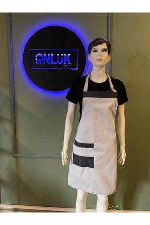Cafe Garson Restoran Mutfak Önlük Modelleri