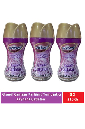 Granül Çamaşır Parfümü Ve Yumuşatıcı Kaynana Çatlatan 210 Gr x 3 Adet