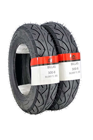 300-8 2'Lİ LASTİK TAKIMI TL (DUBLEKS) BL089 38G