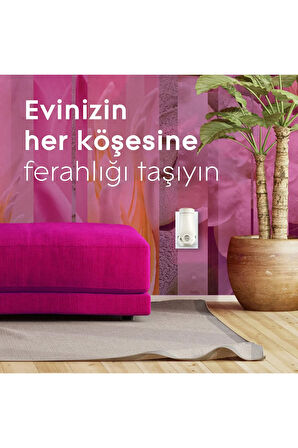 ELEKTRİKLİ ODA KOKUSU KİT BAHAR ÇİÇEKLERİ + 1 ADET YEDEK BAHAR ÇİÇEKLERİ