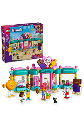 Friends Heartlake City Şekerci Dükkanı 42649 - 6 Yaş ve Üzeri Çocuklar için Mini Bebek �