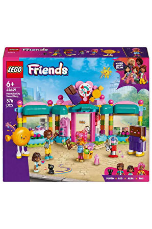 Friends Heartlake City Şekerci Dükkanı 42649 - 6 Yaş ve Üzeri Çocuklar için Mini Bebek �