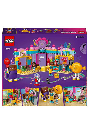 Friends Heartlake City Şekerci Dükkanı 42649 - 6 Yaş ve Üzeri Çocuklar için Mini Bebek �