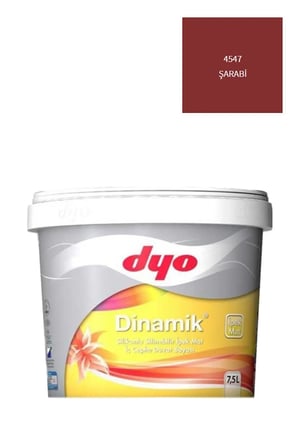 Dinamik Silikonlu Silinebilir Ipek Mat Iç Cephe Duvar Boyası 1906 Serin Lila 7,5 Lt