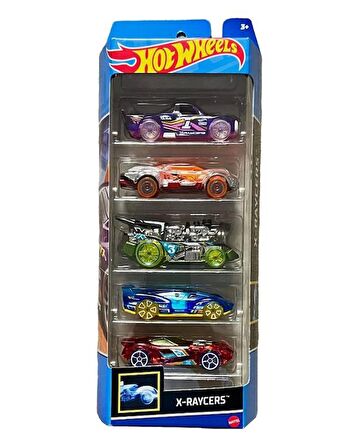 Hot Wheels Beşli Araba Seti X-Raycers HTV41