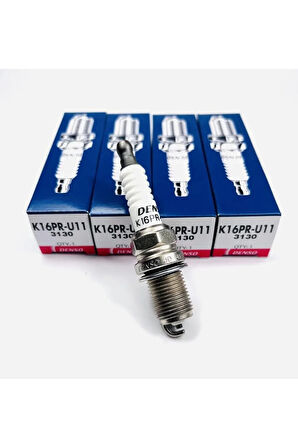 DENSO BUJİ TAKIM 4 ADET TOYOTA COROLLA - AVENSIS / HONDA CIVIC - JAZZ K16PR-U11
