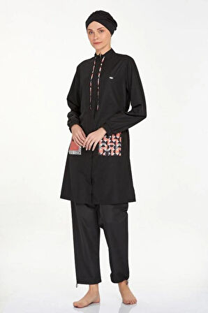 Adasea 1417 Hılary Tam Boy Tasarım Tesettür Mayo