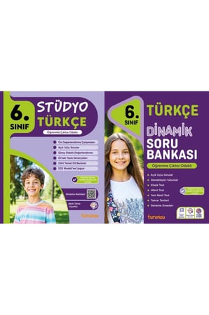 Tudem 2026 6. Sınıf Türkçe Stüdyo + Dinamik Soru Bankası Seti 2 Kitap Yeni Müfredat