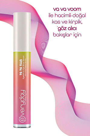 Va Va Voom Güçlendirici Besleyici Canlandırıcı Kaş Kirpik Serumu 10 Ml X 2'li Set