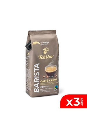 Barista Caffe Crema Çekirdek Kahve 1000 Gr. 3 adet