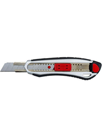 İzeltaş Pro 18 mm Metal Gövde Geniş Maket Bıçağı Falçata