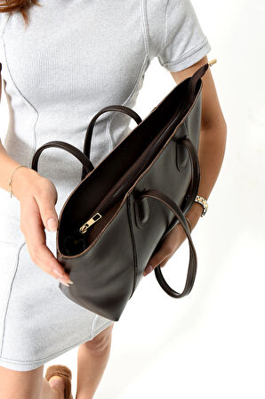 ŞIK TASARIMLI KLASİK  KADIN OMUZ ÇANTASI