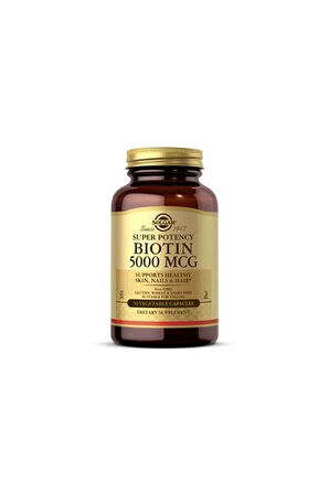 Biotin 5000 Mcg 50 Kapsül