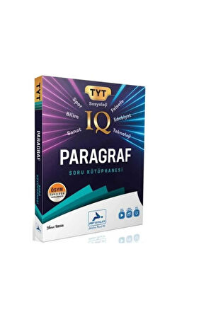 Paraf Yayınları Tyt Paragraf Iq Soru Kütüphanesi (son basım) 2024-2025 /335syf.