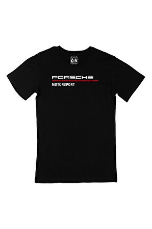 Porsche Motorsport Siyah Tişört