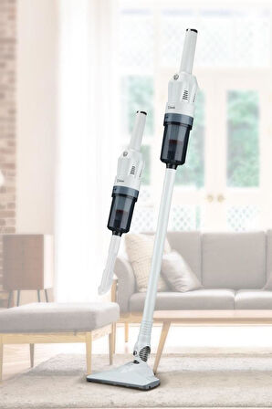 Kiwi KVC-4108 Dikey Elektrikli Süpürge Beyaz