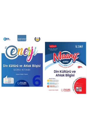 6.SINIF ENERJİ DİN KÜLTÜRÜ SORU KİTABI - DİN KÜLTÜRÜ MAARİF AKADEMİK GELİŞİM DENEMELE