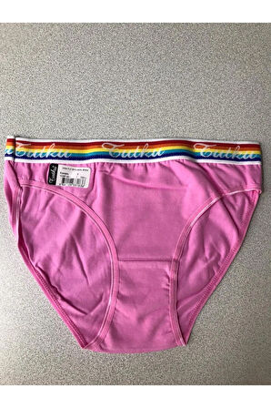 12'li Paket Kadın Desenli Bikini Külot Asorti Kilot