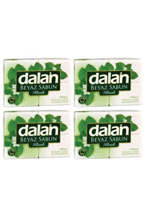 Dalan Saf Beyaz Klasik Sabun 4 X 600 gr