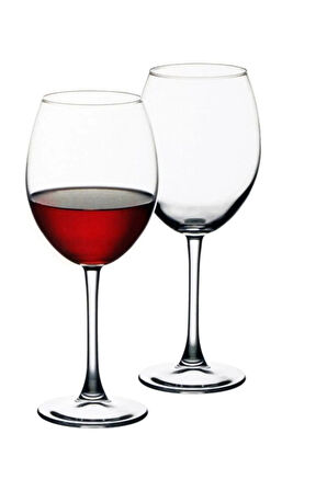 Paşabahçe 44738 enoteca ayaklı bardak kadeh - 6 lı ayaklı bardak 615cc