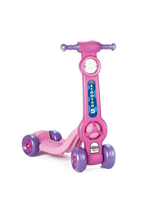 Pilsan 07-811 Mini Scooter 4 Teker Scooter Pembe