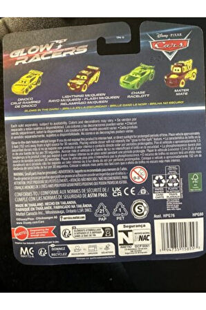 Disney Pixar Cars Glow Racers - Fillmore Headset 2024 Gece Karanlıkta Parlayan hpg76 hpg80 Araba