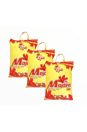 Mojdeh Müjde 1121 Safran Aromalı Hint Pirinci 3 X 5 Kg Pirinç