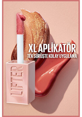 Maybelline New York Lifter Gloss Nemlendirici Dudak Parlatıcısı- 009 Topaz