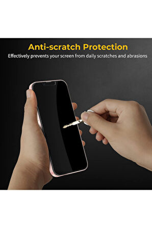 Samsung GALAXY A15 4G - HAYALET Ekran Koruyucu | Privacy Gizli Antistatik Cam v8