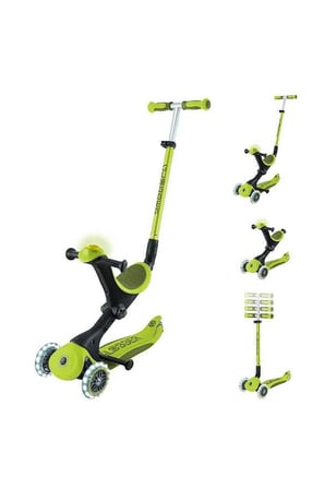 Go Up Deluxe Işıklı Scooter - Yeşil
