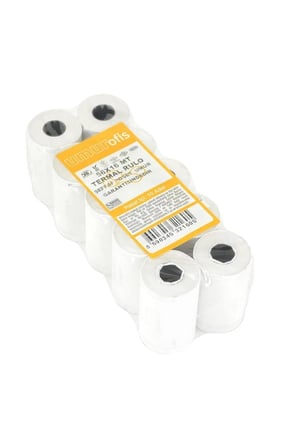 Yazar Kasa Pos Rulosu 56mm X 16mt - 10 Adet - Kutulu