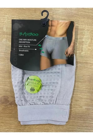 3'lü Paket Erkek Bambu Boxer