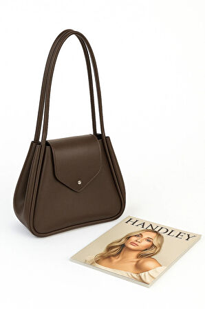 Lüks Kapak Detaylı Omuz Çantası