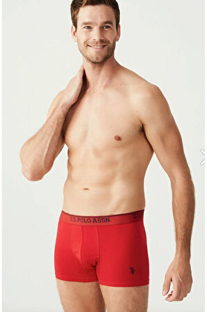 Erkek, Lisanslı, USPA, Pamuklu, Ekonomik, Çeyizlik,3'lü Boxer Set 80097(Kutulu)