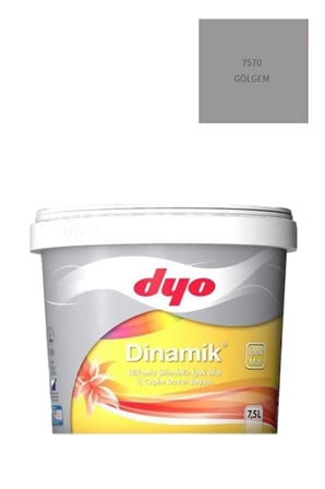 Dinamik Silikonlu Silinebilir Ipek Mat Iç Cephe Duvar Boyası 1906 Serin Lila 7,5 Lt