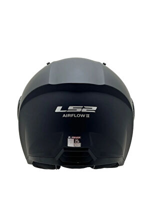 AIRFLOW 2 MAT SİYAH KASK GRİ CAM
